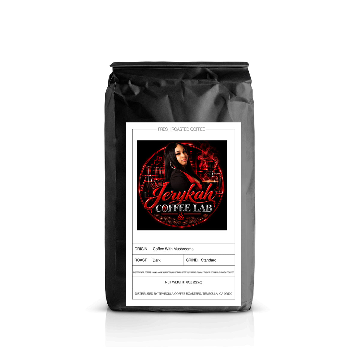 Coffee with Mushrooms Dark Roast